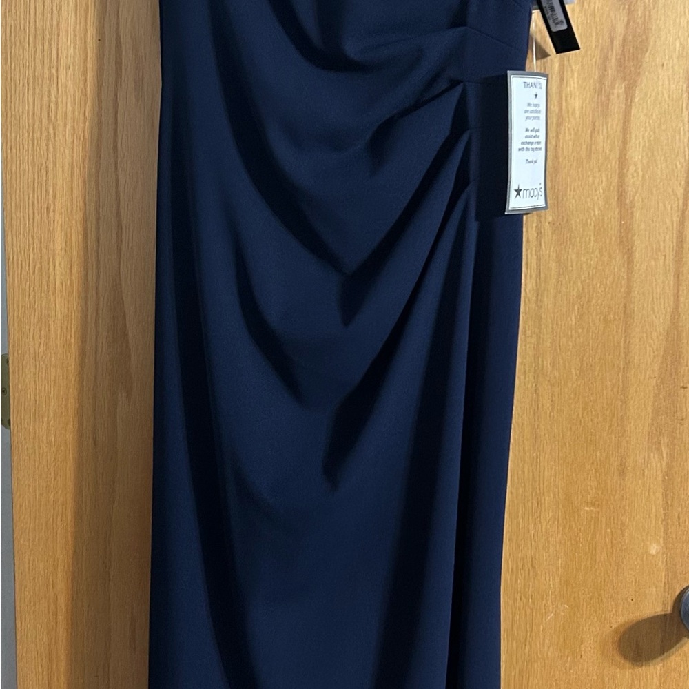 Xscape Navy Blue Maxi Dress